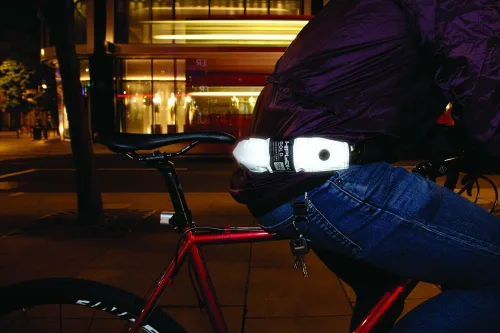 Vista 3 de Hiplok Candado de bicicleta de cadena portátil dorado