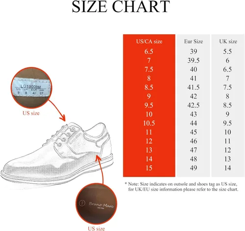 Vista 7 de Bruno Marc - Zapatos de vestir para hombre