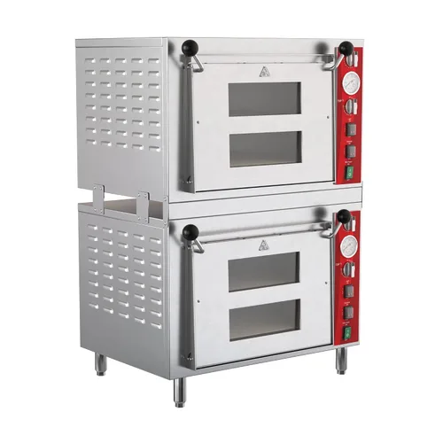 Vista 4 de KPO-18-S Horno de pizza/panadería de una sola cubierta - 1700 W, 120 V