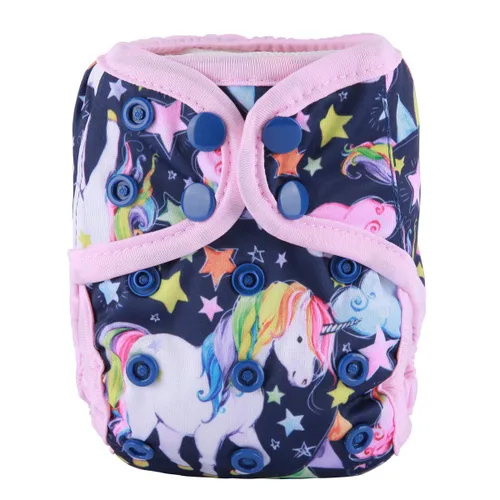 Vista 20 de Pañal para bebé recién nacido, 8lbs-10lbs (animal nativo americano)