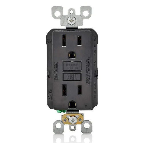 Vista 11 de Leviton SmartlockPro Interruptor con enchufe de doble polo receptáculo, AFTR1-E, 120.0 volts