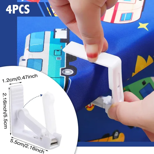 Vista 5 de Tudomro Mantel de camping con fundas de banco de picnic, se adapta a mesas de picnic de 4 a 7 pies, mantel de poliéster lavable y reutilizable