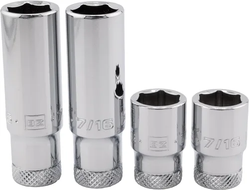 Vista 2 de Car Guy Tools - Juego de 8 llaves de vaso de 1/2" (3/8", multitipo)