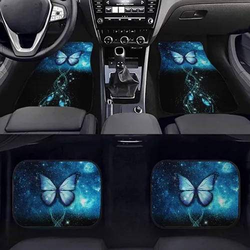 Vista 24 de Tapetes personalizados para piso de automóvil, alfombras personalizadas para piso de automóvil con tu nombre de imagen personalizado, texto, juego