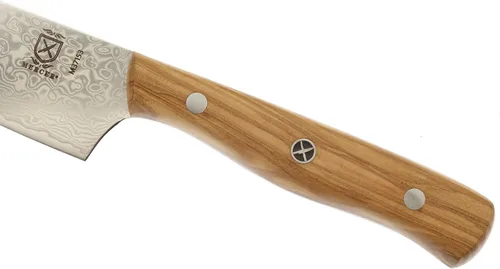 Vista 3 de Valor propuesto: Mercer Culinary Premium Grade Super Steel, cuchillo de barra de 5 pulgadas, mango de arce espaltado/cubierta Saya