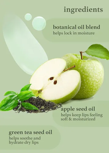 Vista 8 de NOONI Aceite labial vegano coreano, té de manzana, 0.12 onzas líquidas + aceite de labios coreano, Appletea, paquete de 0.12 onzas líquidas