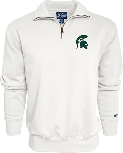 Vista 12 de Blue 84 Sudadera con cremallera de un cuarto para hombre de la NCAA