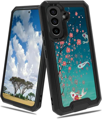 Vista 43 de Funda para Samsung S23 FE Funda Galaxy S23 FE 2 en 1 PC duro de doble capa TPU suave a prueba de golpes Cubierta protectora de teléfono para Samsung