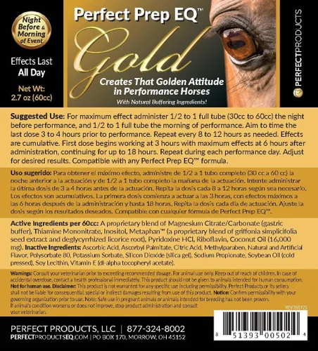 Vista 6 de Perfect Prep EQ Gold - 2.7 onzas (60 cc)