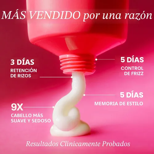 Vista 6 de Crema de peinado y varita domadora 3 en 1 de fruta de cactus DAE - Domina los cabellos sueltos, suaviza el encrespado, estiliza las puntas (17.7 ml)