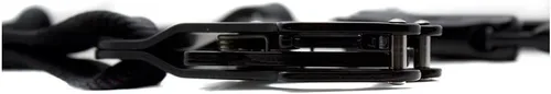 Vista 7 de Fusion Tactical ProGlide - Cordón elástico de 4 pies con grillete de rana Kong, 23 kN, negro, 48 pulgadas