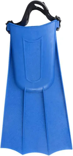Vista 7 de Aletas de natación para niños, 1 par de aletas cortas de buceo para niños, aletas de entrenamiento de natación ajustables de PVC, aletas ligeras