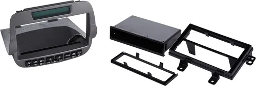 Vista 2 de Metra 99-3010S-LC Kit de instalación de doble DIN/individual para Chevy Camaro 2010-UP (Plata)