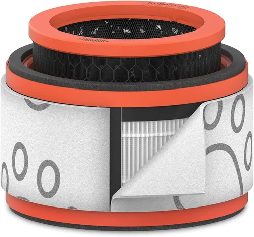 Vista 10 de TruSens DuPont Filtro para alergias y gripe con True HEPA para purificador de aire Z-1000 TruSens (pequeño)