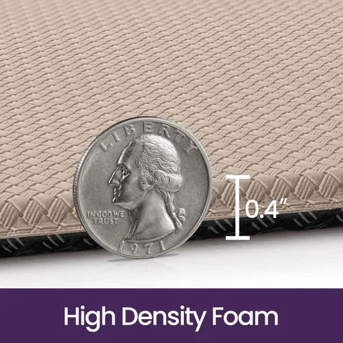 Vista 9 de DEXI Alfombrillas de cocina acolchadas antifatiga, 23 x 59 pulgadas beige (2-Beige)