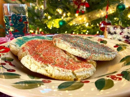 Vista 3 de ¡Galletas de azúcar de Gram! 3 galletas caseras grandes de 5 pulgadas