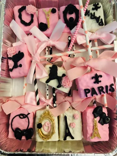 Vista 6 de Juego de 2 moldes para fondant de silicona con texto en inglés "I Love Paris", de Torre Eiffel, para pasteles, cupcakes, dulces, decoración, azúcar