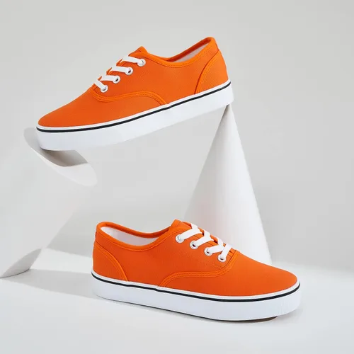Vista 7 de Tenis de lona para mujer, de corte bajo, para caminar y correr