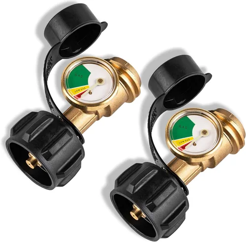 Vista 8 de Propane Tank Gauge Level Indicator for 5-40 lb Tanks, 1 Pack