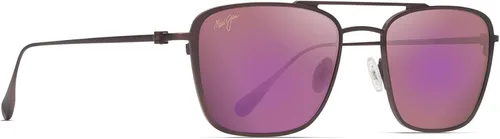 Vista 2 de Maui Jim Ebb Flow - Gafas de sol de aviador de ajuste asiático