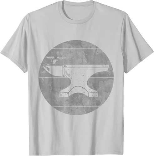 Vista 28 de Vintage herrería forja retro regalo para la camiseta del herrero Negro