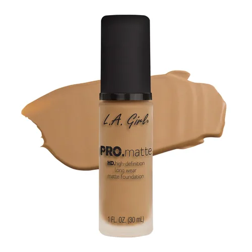 Vista 23 de L.A. Girl PRO.Matte Foundation, Sand GLM678 (Paquete de 2)
