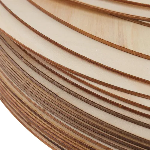 Vista 3 de 20 discos de madera de 12 pulgadas para manualidades, círculo de madera sin terminar, recortes redondos de madera para manualidades, pintura, puerta
