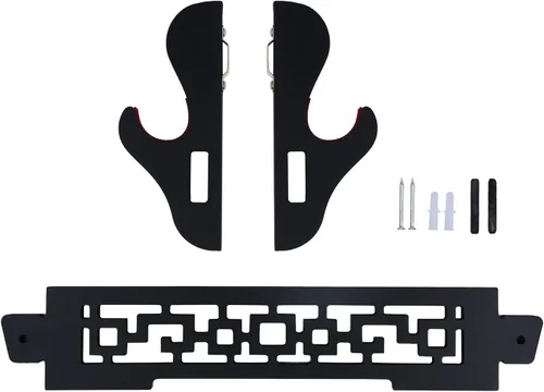 Vista 5 de Soporte para Espada Katana Montaje de Pared - Soporte para Katana de 1 Nivel Acolchado de Terciopelo Estante Samurái Estante de Exhibición de Espada