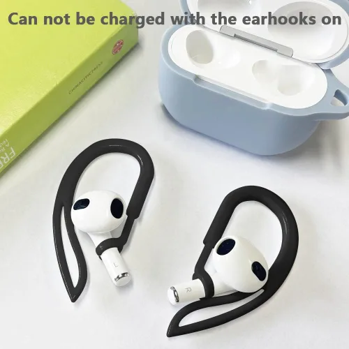 Vista 5 de Ganchos para los oídos compatibles con AirPods Pro de 2ª generación/1ª generación [multidimensional ajustable], accesorios compatibles con Apple