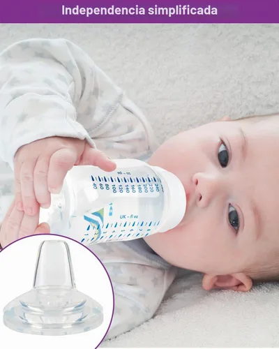 Vista 9 de Tetinas de vaso para biberones Philips Avent anticólicos para bebés, boquilla de silicona de grado alimenticio, pezón suave de flujo variable, 6