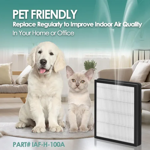 Vista 6 de Idylis - Filtro de repuesto para purificador de aire Filtrete FAP-C01-A e Idylis AC-2119 IAP-10-100 IAP-10-150 IAPC-40-140 con filtro Idylis