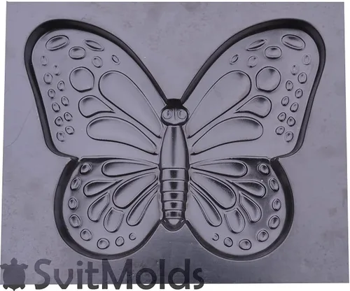 Vista 7 de SvitMolds Molde de hormigón Mariposa Yeso Hormigón Paso a paso de piedra Moth Garden Path (D53)