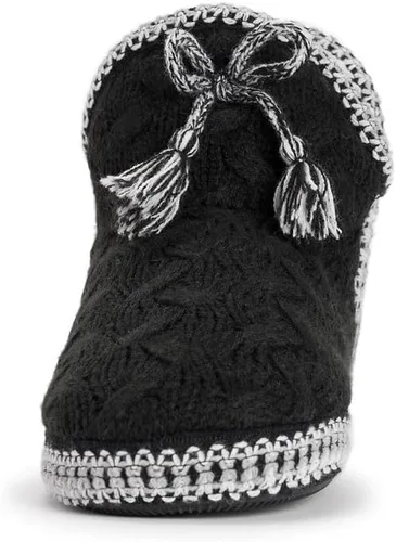 Vista 5 de MUK LUKS Pantuflas Amira para mujer