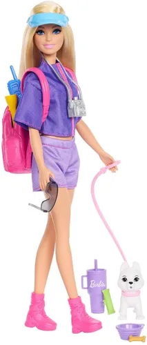 Vista 6 de Barbie Malibu Outdoor Adventures Moda Muñeca con traje de aventura