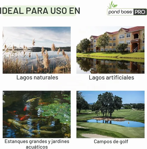 Vista 9 de pond boss® PRO The Block™ - Clarificador de agua, removedor de lodos y olores, 5 libras.