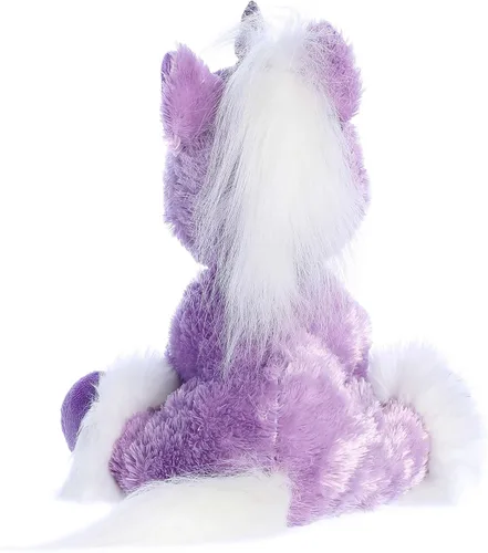 Vista 4 de Unicornio de peluche de Aurora World "Dreaming of You", S, Púrpura Criaturas míticas diseñadas para contar historias mágicas y juegos imaginativos