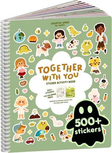 Vista 31 de Cupkin Libro de calcomanías de princesas para niños, un mundo mágico de Cupkin, artículos esenciales de viaje en avión para niños pequeños, más