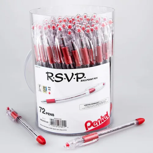 Vista 10 de Pentel - Bolígrafo RSVP, Negro