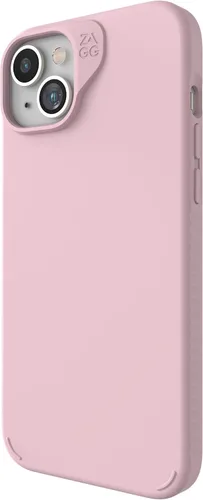 Vista 26 de [Usado] ZAGG Manhattan Snap - Funda para iPhone 15 Pro, funda de silicona de alta calidad, material de grafeno duradero, superficie lisa con un Negro