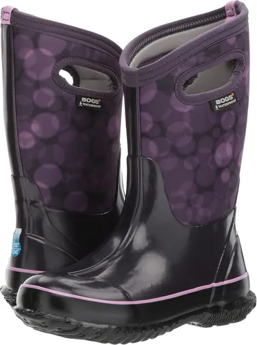 Vista 52 de BOGS Botas de nieve unisex de neopreno con aislamiento de goma de alta impermeabilidad para niños Negro