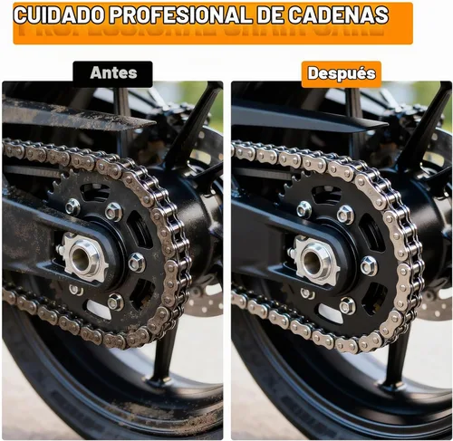 Vista 4 de Kit profesional de mantenimiento de cadena de lubricante de cadena