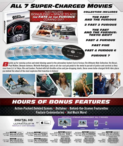 Vista 3 de Fast & Furious The Ultimate Ride Collection Blu-ray