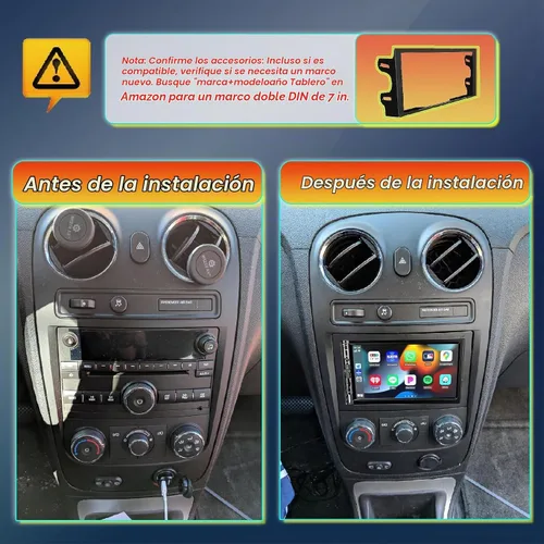 Vista 8 de Estéreo de coche de 7 pulgadas con Apple CarPlay inalámbrico, radio