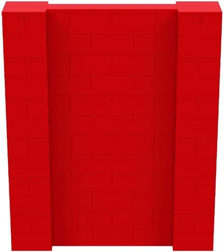Vista 16 de EverBlock Kit de pared de 5 x 4 pies Bloques de construcción modulares Sistema de pared para edificios, pantallas y estructuras Divisor