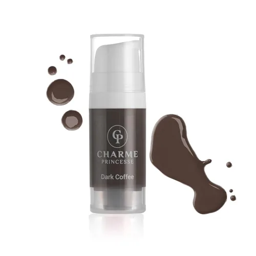 Vista 14 de Charme Princesse Pigmento Tinta Permanente Micropigmento Cosmético Pigmento Delineador de Ojos de Cejas Labios Cosmético Ventilador de Café Pigmento