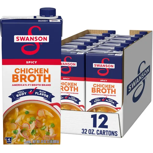 Vista 14 de SWANSON S Ramen Chicken Broth, 32 Oz Carton