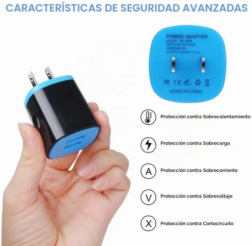 Vista 4 de C Type Charger Fast Charge Wall Charger Block Plug Fast Charger Type C Cord