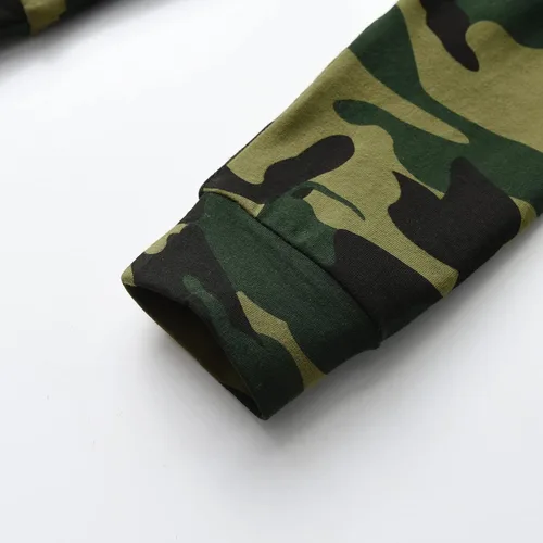 Vista 7 de Eghunooy Conjunto de ropa para bebés y niños pequeños con letras impresas