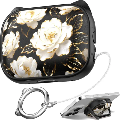 Vista 26 de Funda para Estuche de Airpods Pro de 2ª/1ª Generación, Compatible con Estuche de Airpods Pro de 2ª Gen Puerto de Carga USB C, Funda Suave