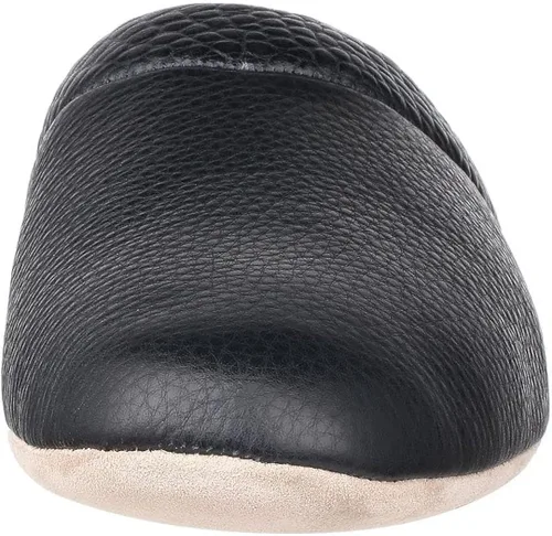 Vista 5 de PAMIR Pantuflas de cuero texturizado prémium para hombre con espuma viscoelástica